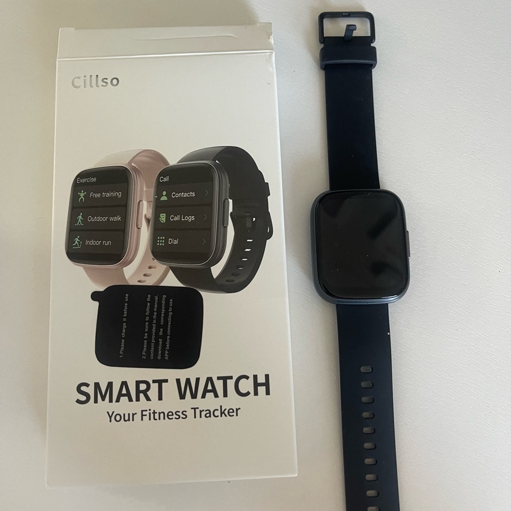 Brand new never used! Black Smart Watch - Your Fitness Tracker